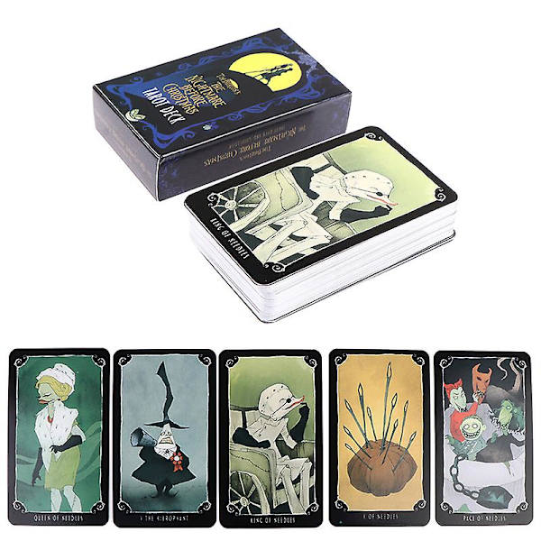 Painajainen Ennen Joulua Tarot-kortit Ennustaminen Arvonta Peli