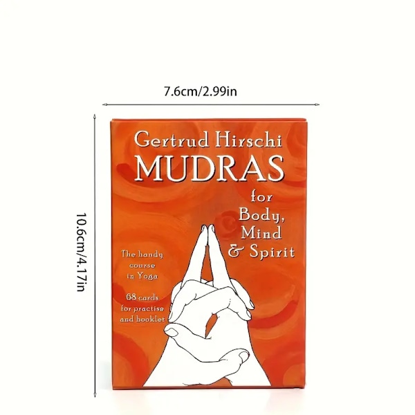 Mind-Body Oracle Card Mudras: En praktisk yogalektion med 68 övningskort