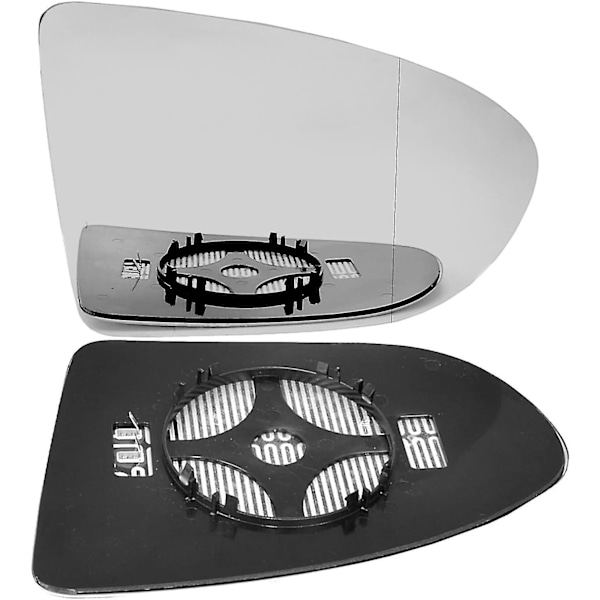 Høyre førersidespeilglass for Tesla Model S 2012-2020 Oppvarmet + Bakplate
