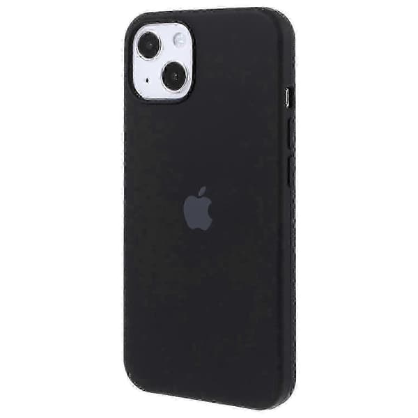 Silikonfodral för iPhone 14 Silkeslen känsla Solid fiberfoder Anti-fingeravtryck Stötsäkert skal_jjs Style B