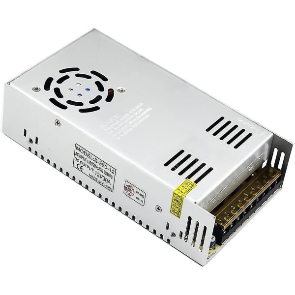 12v 30a Dc Universal Regulated Switching Power Supply 360w