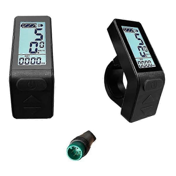 KT-LCD4 Mini LCD-displaymåler med vandtæt stik til Ebike KT-controller