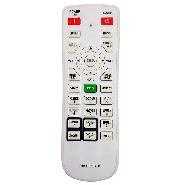 Udskiftningsfjernbetjening N2qaya000039 til projektor PT-EX12K EX16K EX500U EW530 EW630 EZ570U