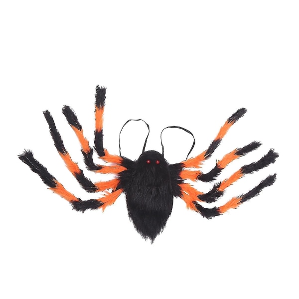 Halloween Spider Ryggsäck Kostym Färgglad Spider Kostym med rem och ficka