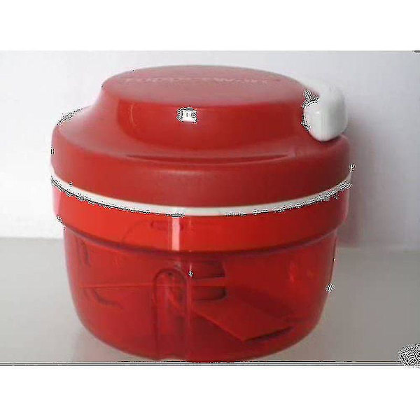 Tupperware Turbo-chef, Röd D158, Lökhackare, Speedy Boy Zwiebelschneider 27357, Köksredskap, Snabbhackning, Gratis frakt, Matlagningshjälpmedel.