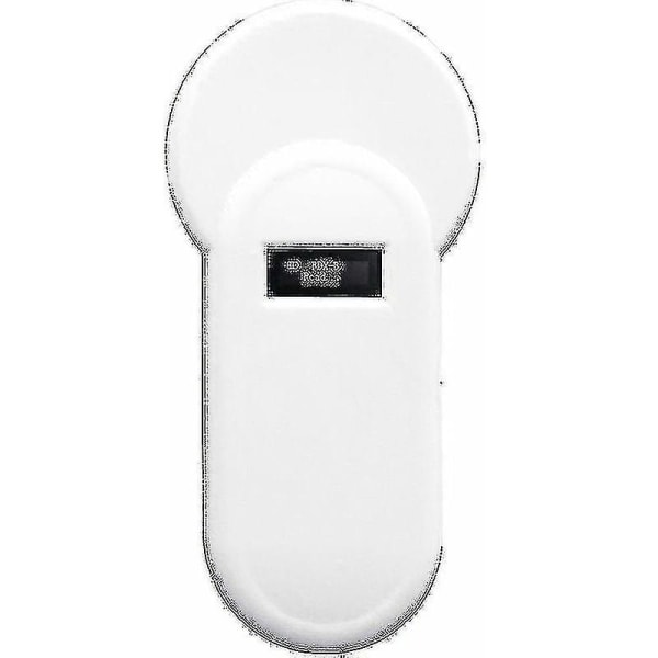 Handhållen djurmikrochipsläsare H01-t 134,2khz 134,2khz Djurtaggsläsare Fdx-b Format Displayläsare För Fjäderfägårdshantering, Vit