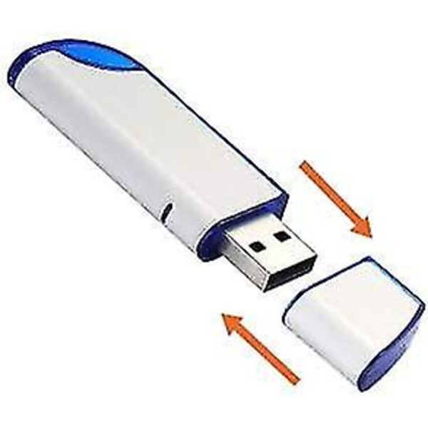 32 GB Fat32-formaterad USB 2.0-flash-enhet för spelinspelningskort/kassettspelare/dator/bärbar dator/externa datalagringsenheter med indikatorlampa