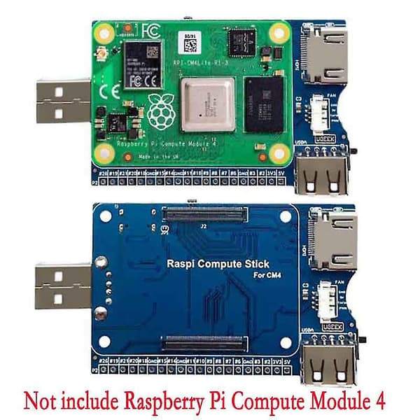 Cm4 utvidelseskort for Compute Module 4 Cm4 Io-kort Mini med programmering av grensesnittutvidelse