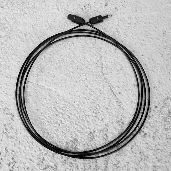 2m Mini 3.5mm Digital Optisk Ljudkabel Spdif Optisk Fiber