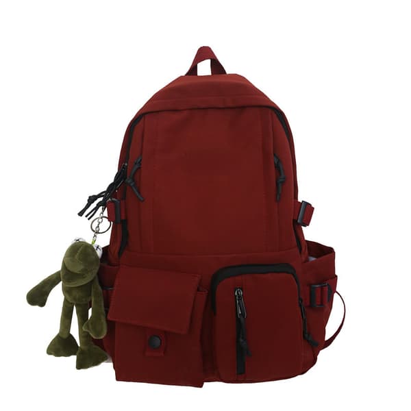Antislip-datorryggsäck student skolryggsäck rojo