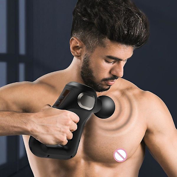 Massage Fascia Sport Muskelmassager Kroppsavslappning Smärtlindring Slankning Formning Massager Med Lcd-skärm Hälsovård
