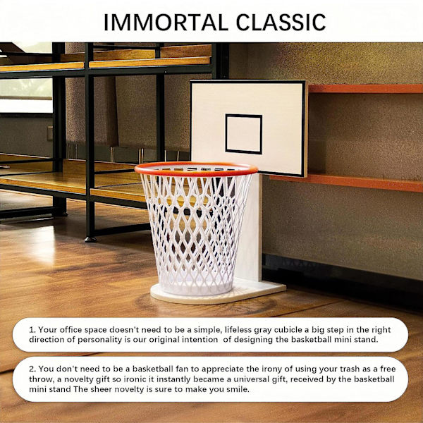 Skraldespand Opbevaring Basketball Hoop Basketball Stativ Opbevaringskurv Til Dit Hjem Køkken Stue