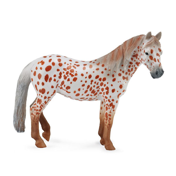 CollectA Brittisk prickig ponnysto - Chestnut Leopard