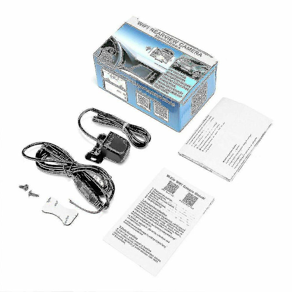 Auton kamera 1080p HD peruutuskamera Wifi langaton auton takakamera iPhone ja Androidille