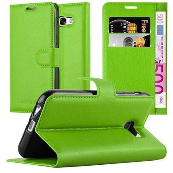 Samsung Galaxy A5 2017 Cover Case - Med Kortlommer Og Stativfunktion