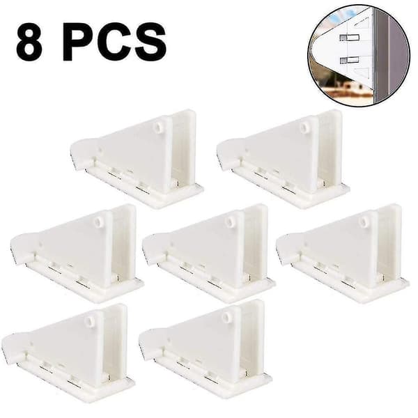 8-pack skjutdörrslås barnsäkerhet barnrumssäkerhet sovrumslås Z64829