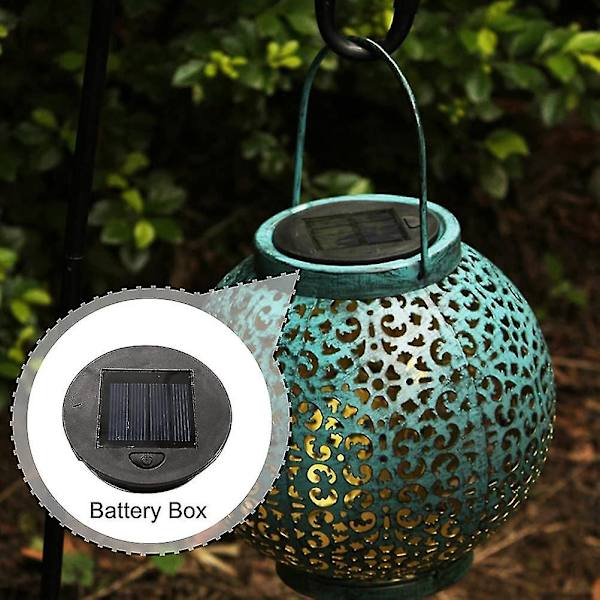 2 stk. Solcellelys Udskiftninger Premium Led Solcellepanel Lanterne Låg Lys