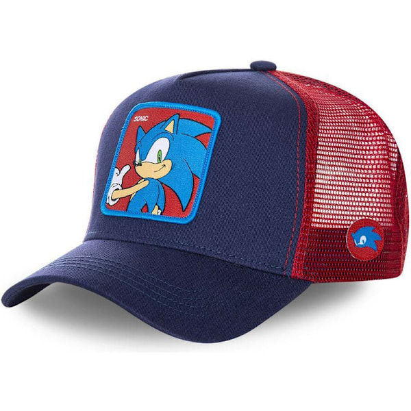 Tegneserie mesh cap, moderigtig og alsidig, baseball cap til mænd og kvinder, solbeskyttelse og åndbar.