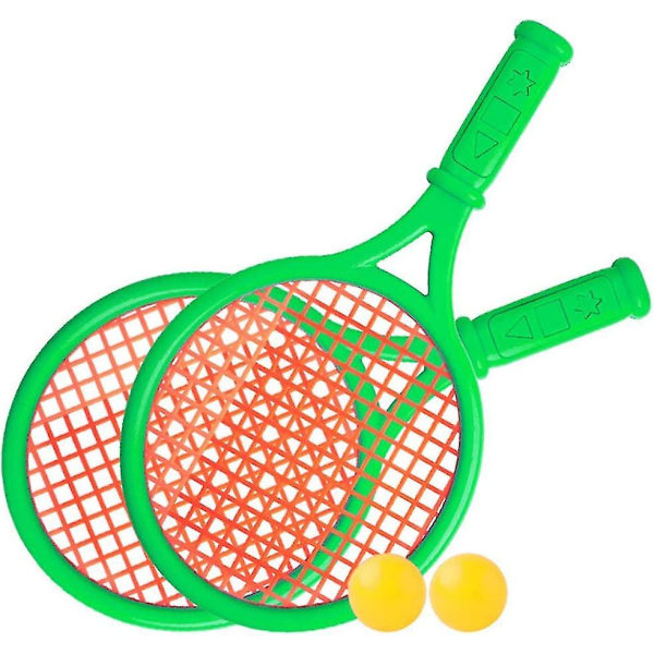 Tennisracketleksaker i plast för barn Utomhussport Interaktiva strandleksaker Set Förälder-barn interaktiva spel (gr