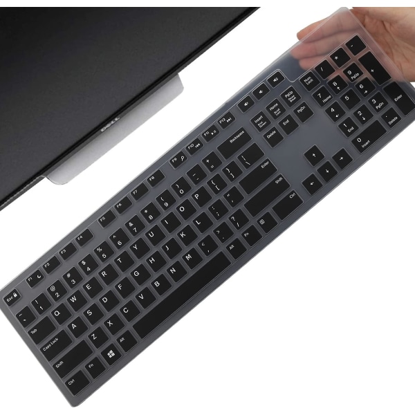 Tastaturdeksel for Dell Km636 Kb216 Kb216t Kb216d Kb216p Kablet og trådløst tastatur, Dell Optiplex 5250 3050 3240 5460 7450 70