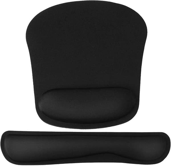 Håndleddstøtte Musematte, Oppgradert Musematte Tastatur Håndleddstøtte Sett, Komfortabel Minnefoam Musematte Med Håndleddstøtte
