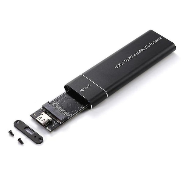 M.2 Nvme Ssd -kotelosovitin 10gbps USB C 3.1 Gen2 Nvme Case Ulkoinen kotelo Nvme Reader Nvme