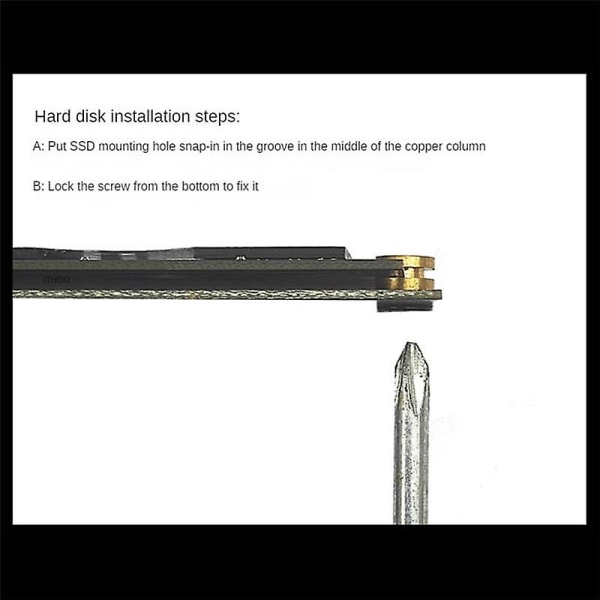 M.2 A+e Key Slot till M.2 Nvme Adapter Card Ngff till Key-m Expansionskort Nvme Pci Ssd Port Expansion