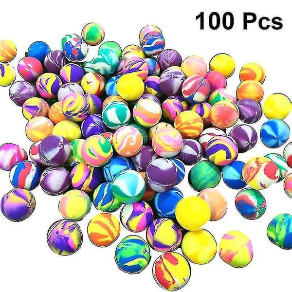 100 stk hoppebolde - Seje hoppebolde til festposefyld