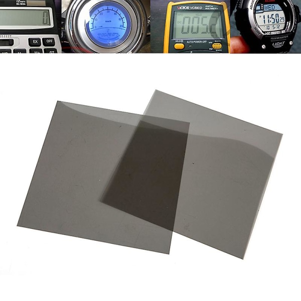 18cm Polariseringsfilm Polariser Klocka Multimeter Kalkylator Lcd Display Reparation
