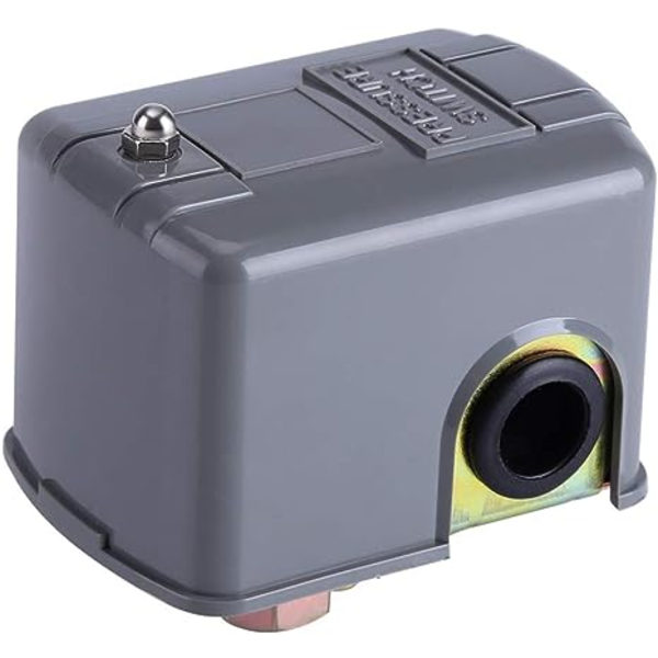Vedenpainekytkin, 40-60 PSI vedenpainekytkin säädettävällä kaksoisjousella itseimevälle pumpulle, suihkupumpulle, puutarhapumpulle