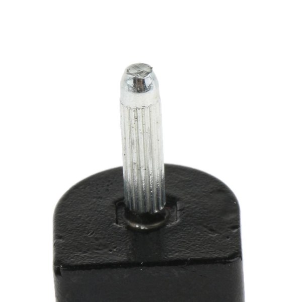 3x3 Par Hælspidser Taps Sko Reparation Udskiftning Døvler Puder 14x14mm Sort