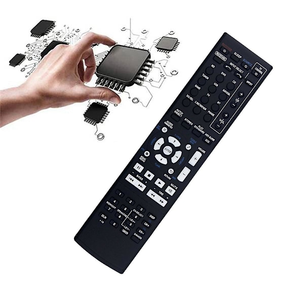 Vaihto-ohjain AXD7741 Pioneer AXD7395 VSX-503-K VSX-531-K VSX-530-K VSX-531 AV-vastaanottimelle Kotiteatterijärjestelmälle [DB] Musta