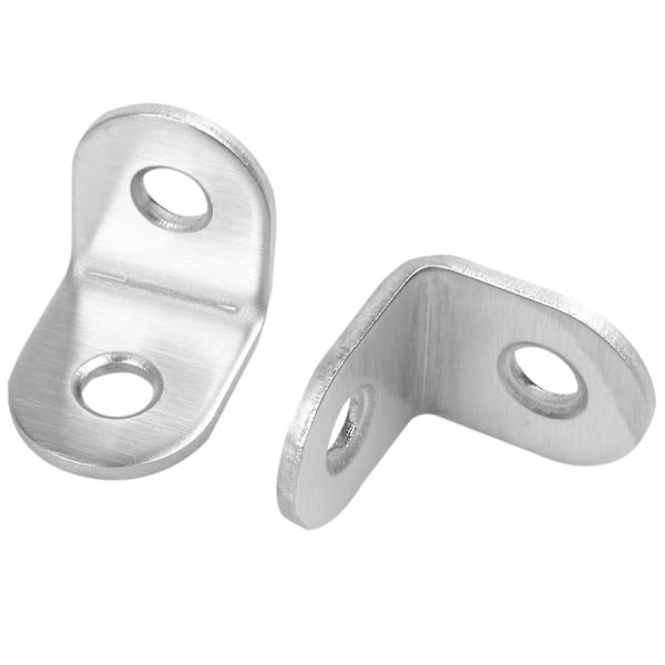 20 kpl 20 mm x 20 mm 90 asteen hyllytuki kulmavahvistin