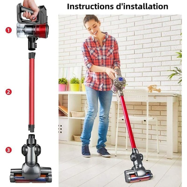 Ersättningsborste för Dyson Dc45 Dc58 V6 Dc61 Dc62 Dammsugare Elektrisk Borste