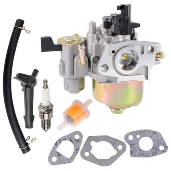 Förgasare till gräsklippare för Gx120 Gx160 Gx168 Gx200 5.5 6.5+ rörpackning motor Nerator förgasare