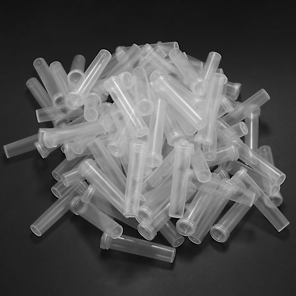 Blomrör 100-pack Blomrör, Blomvaser, Blomvattenrör för blomsterarrangemang, genomskinlig pla