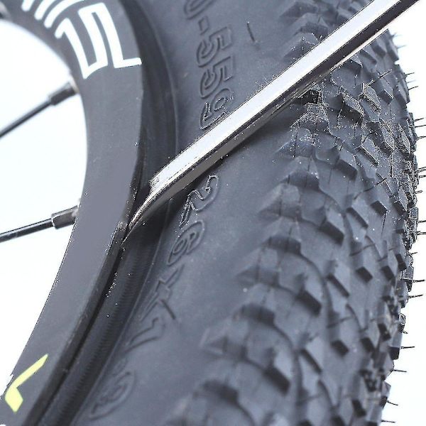 4 stk. Cykel Dæk Dæk Ske Reparation Åbner Breaker Værktøj Cykel Krombelagt Kulstofstål Flad Dæk Fjernelse Værktøj Metal Pry Bar S