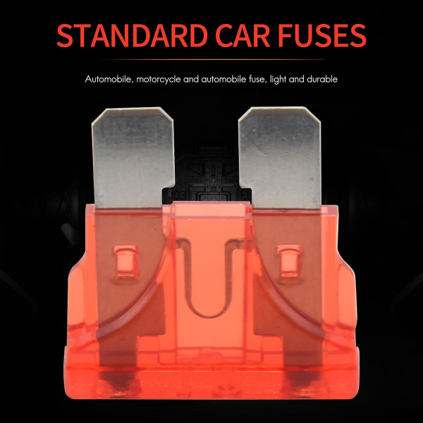 100 mekaniske sikringer 2a 3a 5a 7.5a 10a 15a 20a 25a 30a 35a til Voiture Auto