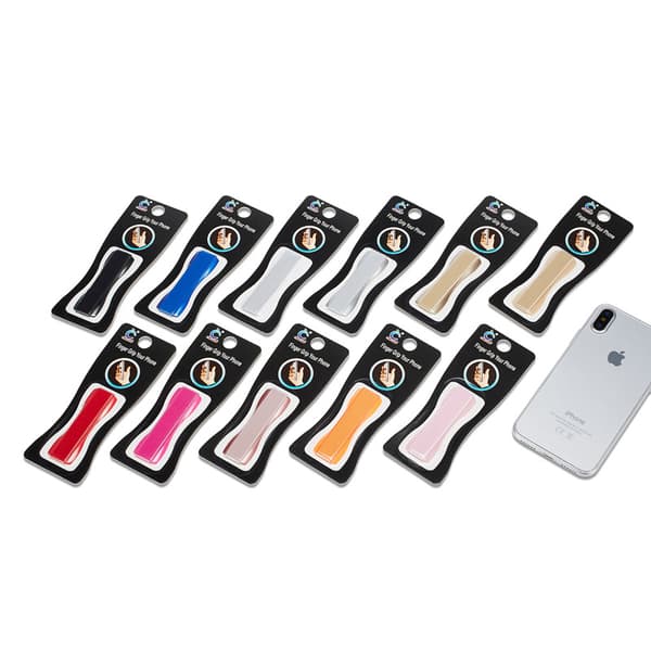 5-pak - Telefonholder - Telefonholder/Ring/Greb (Sort) gold