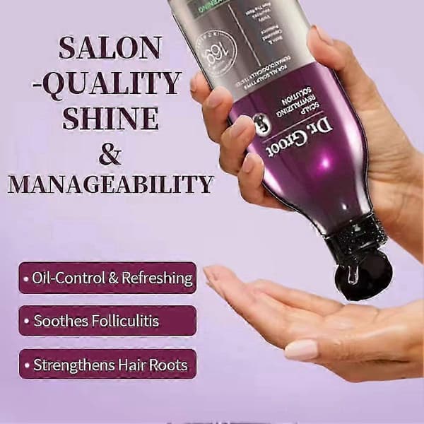 Dr Groot Scalp Revitalizing Solution Hårförtjockande Olja Schampo Balsam_jsaf