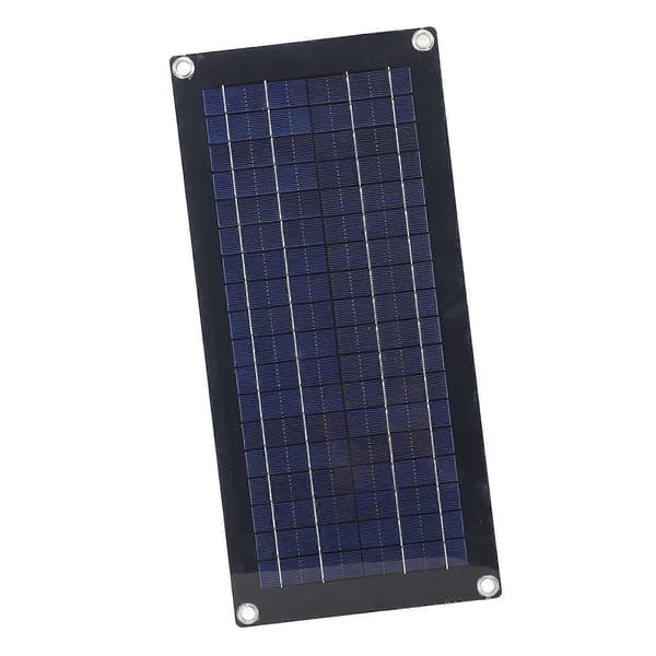 Solbatteri-vedligeholder 20W 18V Bærbart Solpanel-vedligeholdelsessæt til Udendørs Camping Vandring