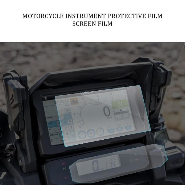 Ripebeskyttelsesfilm Skjermbeskytter Motorsykkeltilbehør Kompatibel med Crf1100l Crf1100 L A