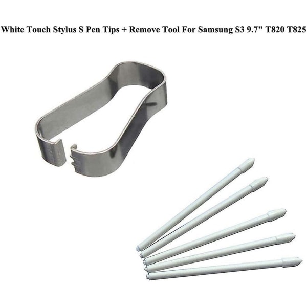 5 stk. udskiftning touch stylus S Pen spidser nibs & fjern værktøj til Samsung Galaxy Note 8 Tab S3 9.7\" T820 T825