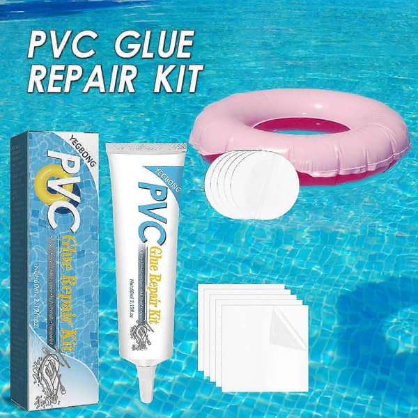PVC-reparationssats reparerar en mängd uppblåsbara föremål, inklusive bubbelpooler, uppblåsbara spapooler_jsaf