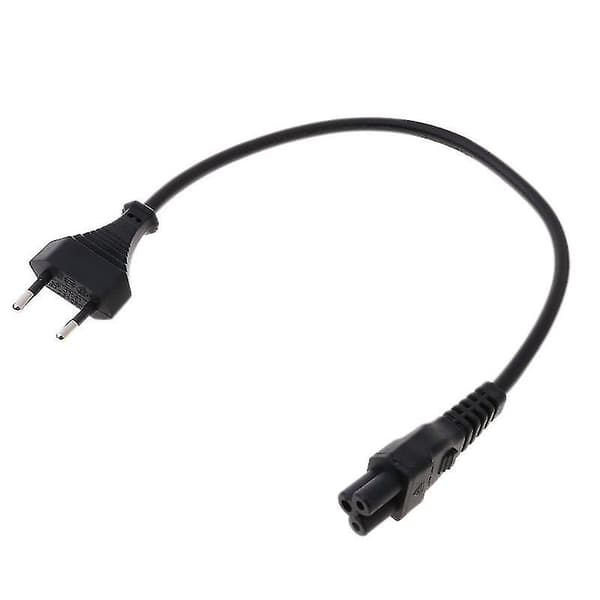 Strømadapterkabel EU 2-polet Han til IEC 320 C5 Mickey til Notebook Strømforsyning 3