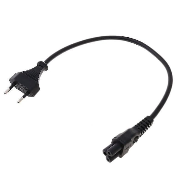Virtapääsovittimen johto EU 2-napainen uros IEC 320 C5 Mickey kannettavan tietokoneen virtalähteelle 3