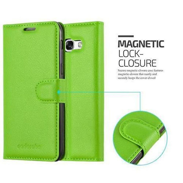 Samsung Galaxy A5 2017 Cover Case - Med Kortlommer Og Stativfunktion