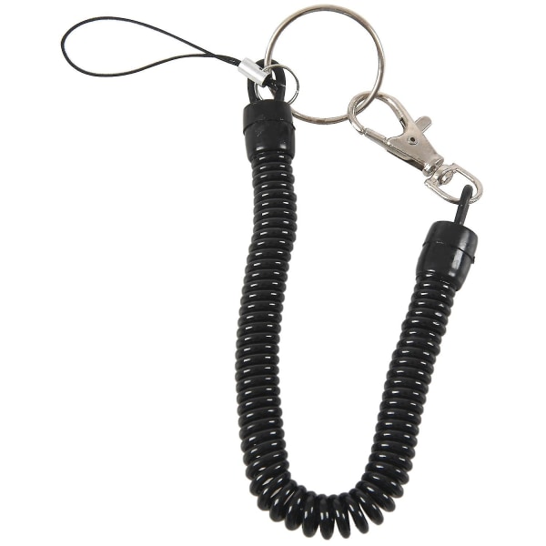 Hummerlås Able Cord Stripe Coil Lanyard For Mobile Ph