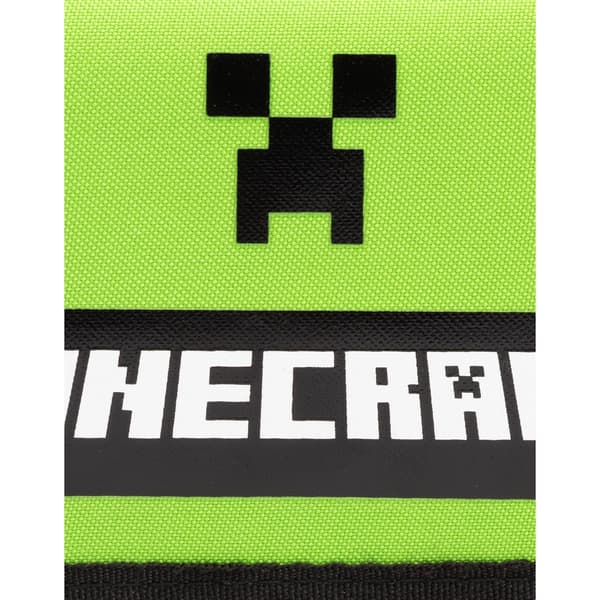 Minecraft Logotyp Creeper Plånbok One Size Grön Grön One Size