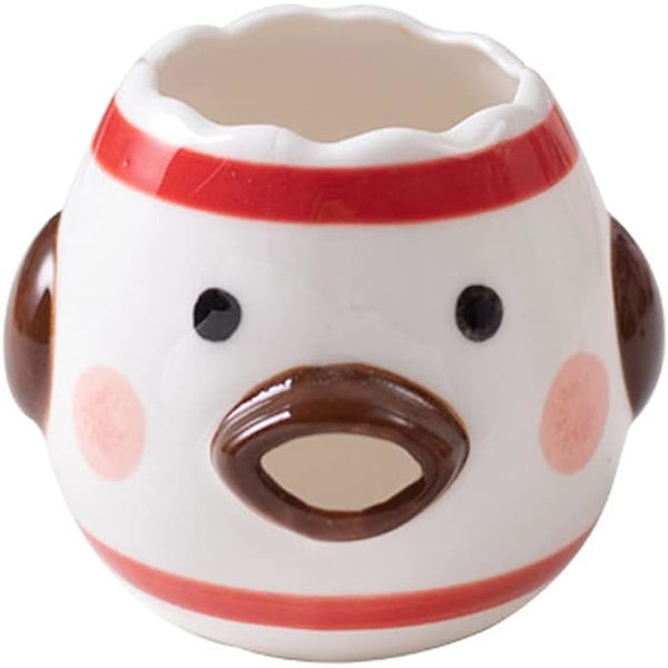 Keramisk Ægseparator Tegneserie Ægseparator Mini Æggehvide Blomme Separator Keramisk Ægseparator Køkken Bageværktøjer (Stil 5)